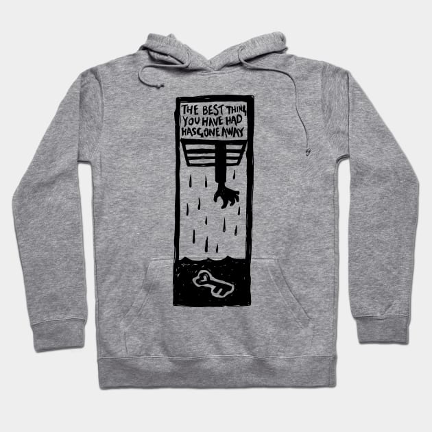 High and Dry Illustrated Lyrics Hoodie by bangart